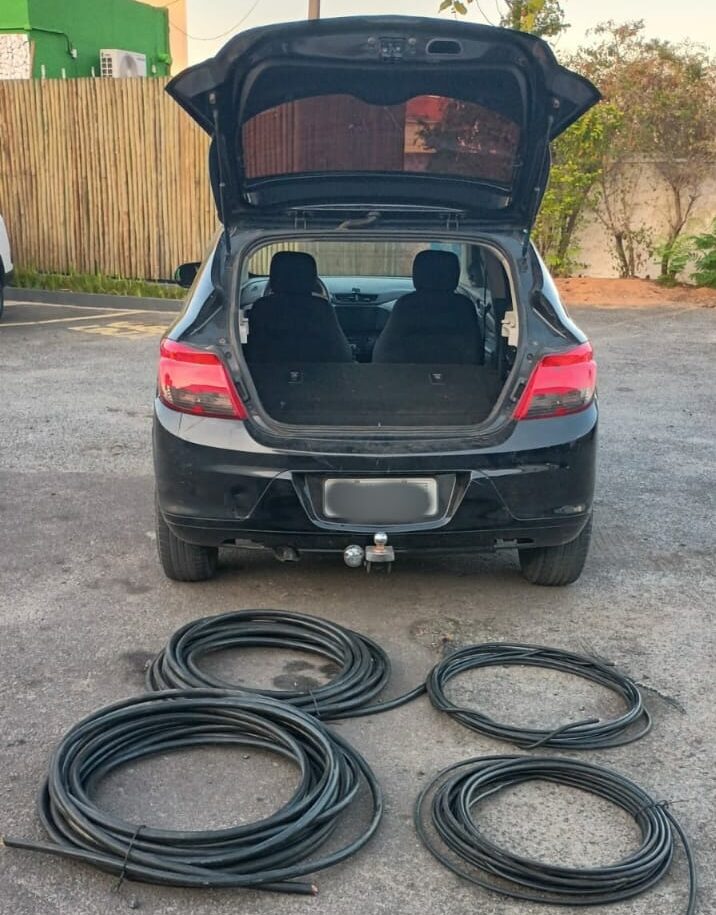 Três homens são presos por roubo de fios de cobre no Jardim Florence, em Campinas