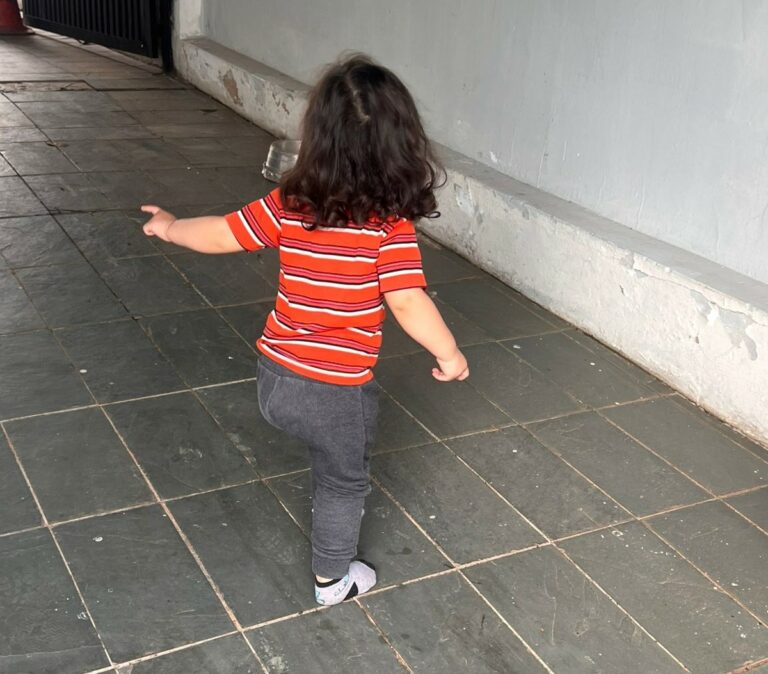 Criança de dois anos foi encontrada sozinha hoje, em Campinas