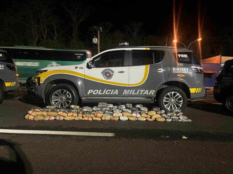 Tático Ostensivo Rodoviário prende boliviano por tráfico de drogas