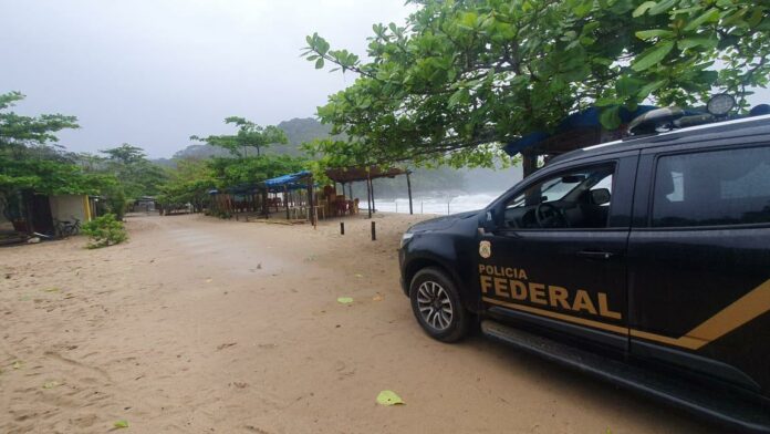 PF faz operação contra crimes ambientais em comunidade quilombola de Ubatuba
