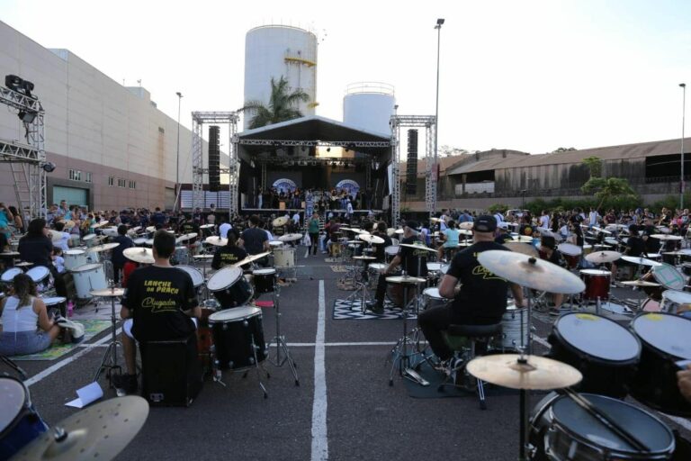 13ª edição do Batucando Araçatuba reúne mais de 300 músicos neste domingo