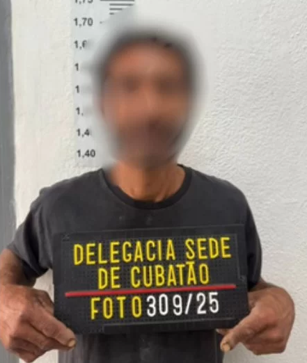 Foragido da justiça é preso após furtar cobre em Cubatão; comparsas fugiram