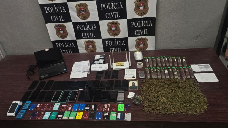 Três pessoas são presas em “escritório do crime” no Morrinhos