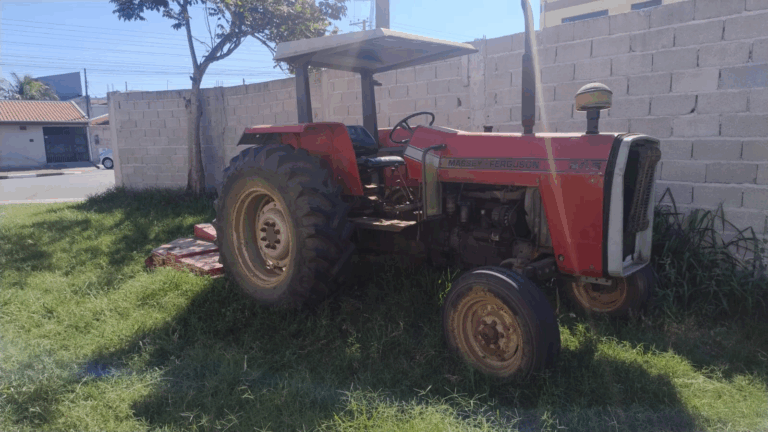 Trator furtado em Tremembé é recuperado pela GCM em Pindamonhangaba