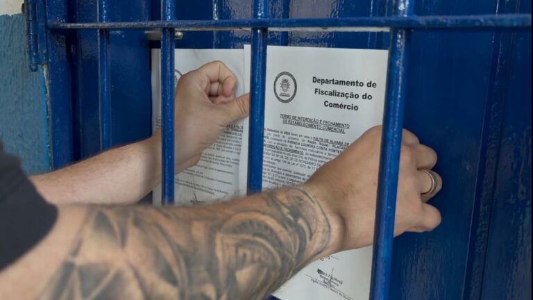 Setor administrativo da Rodoviária de Mongaguá é interditado por irregularidades