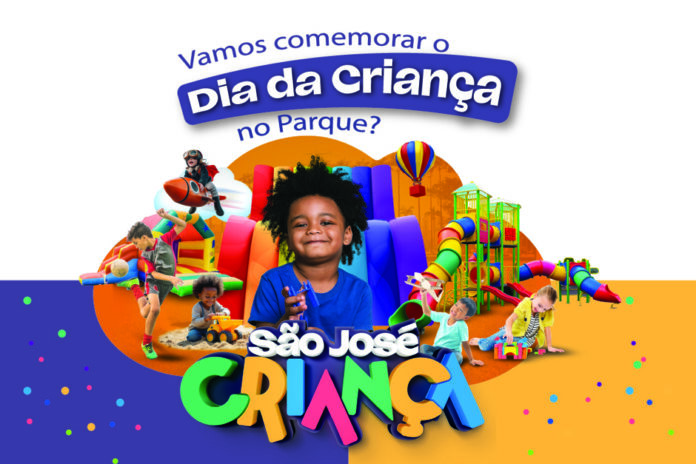 Parque da Cidade recebe evento gratuito para o Dia das Crianças em São José