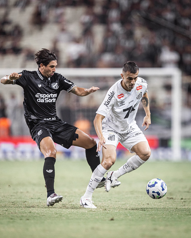 Ceará vence Santos do freguês Vojvoda, que perde a 1ª no comando do time
