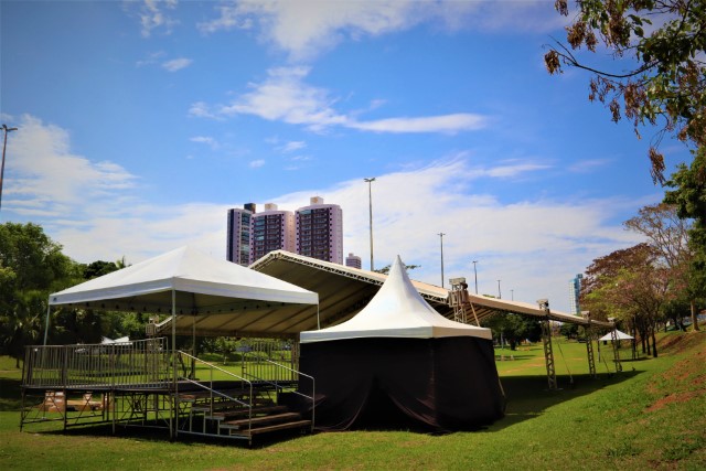 Parque do Povo recebe estrutura do Brinca Prudente, remarcado para este domingo