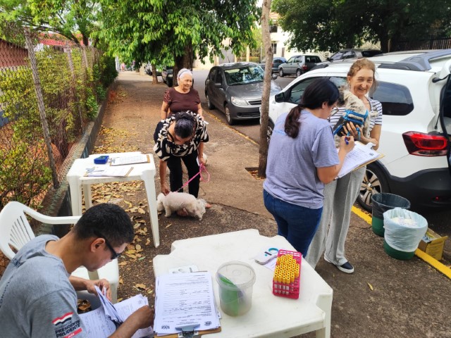 UVZ faz plantão de chipagem no Parque Cedral; próxima ação dia 14 no João Domingos