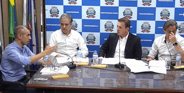 Na CPI, Galli aponta falhas de projeto e abandono de obras como causas do atraso na implantação do ITS