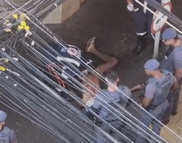 Homem em situação de rua morre baleado no peito durante abordagem policial; SSP se manifesta