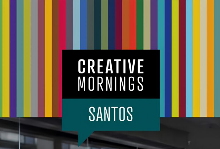 CreativeMornings Santos debate como suavizar a agenda e acelerar as metas em encontro gratuito no JuicyHub