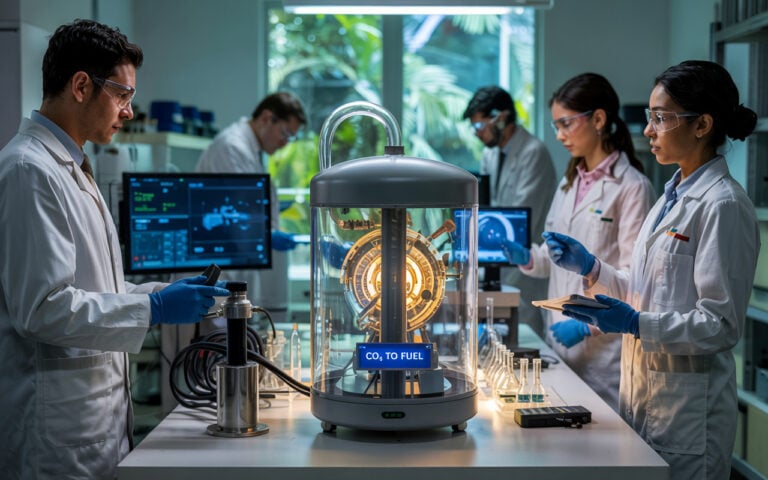 No Brasil, dois projetos têm como objetivo usar o gás carbônico como combustível renovável e país pode liderar o processo de transição energética mundial.