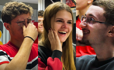 VÍDEO: Vestibulandos de Campinas são surpreendidos com mensagens de pais durante aula