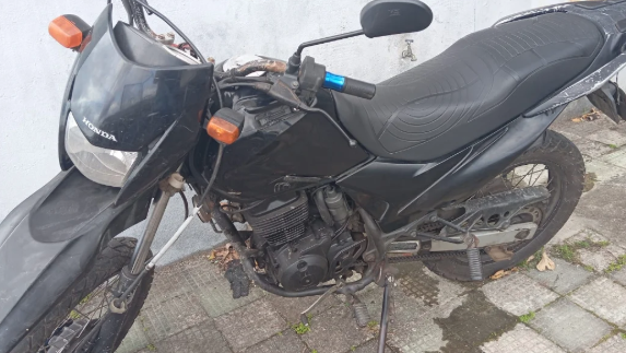 Moto furtada no pátio da Ecovias é localizada e será devolvida ao dono em Cubatão