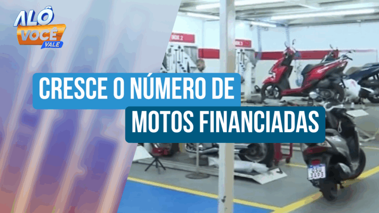 Cresce número de motos financiadas no Brasil e setor movimenta lojas em São José
