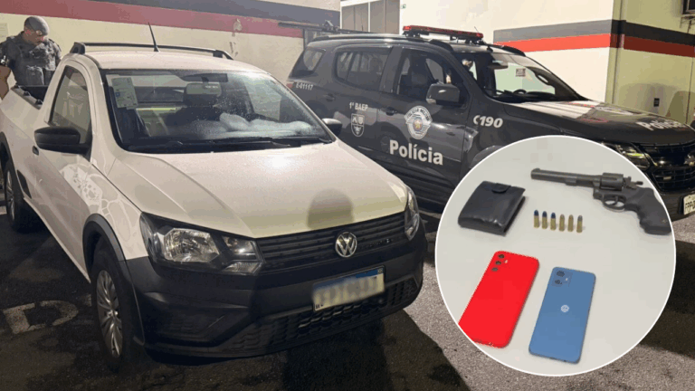 Polícia prende homem e recupera veículo roubado com arma na região dos DICs, em Campinas