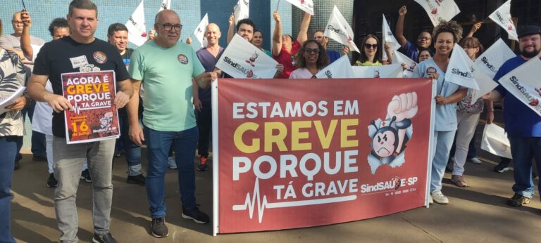 Profissionais da saúde de Ribeirão Preto entram em greve