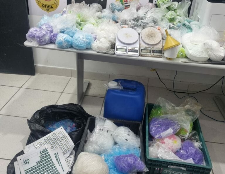 Policia Civil encontra casa bomba e apreende grande quantidade de drogas em cidade do litoral