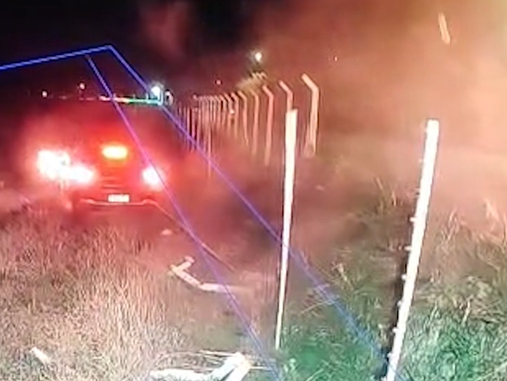 VÍDEO mostra o momento em que carro que disputava racha atinge e mata motociclista em Caçapava