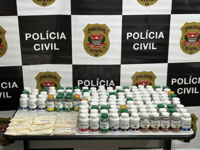 Dono de loja é preso por vender suplementos irregulares