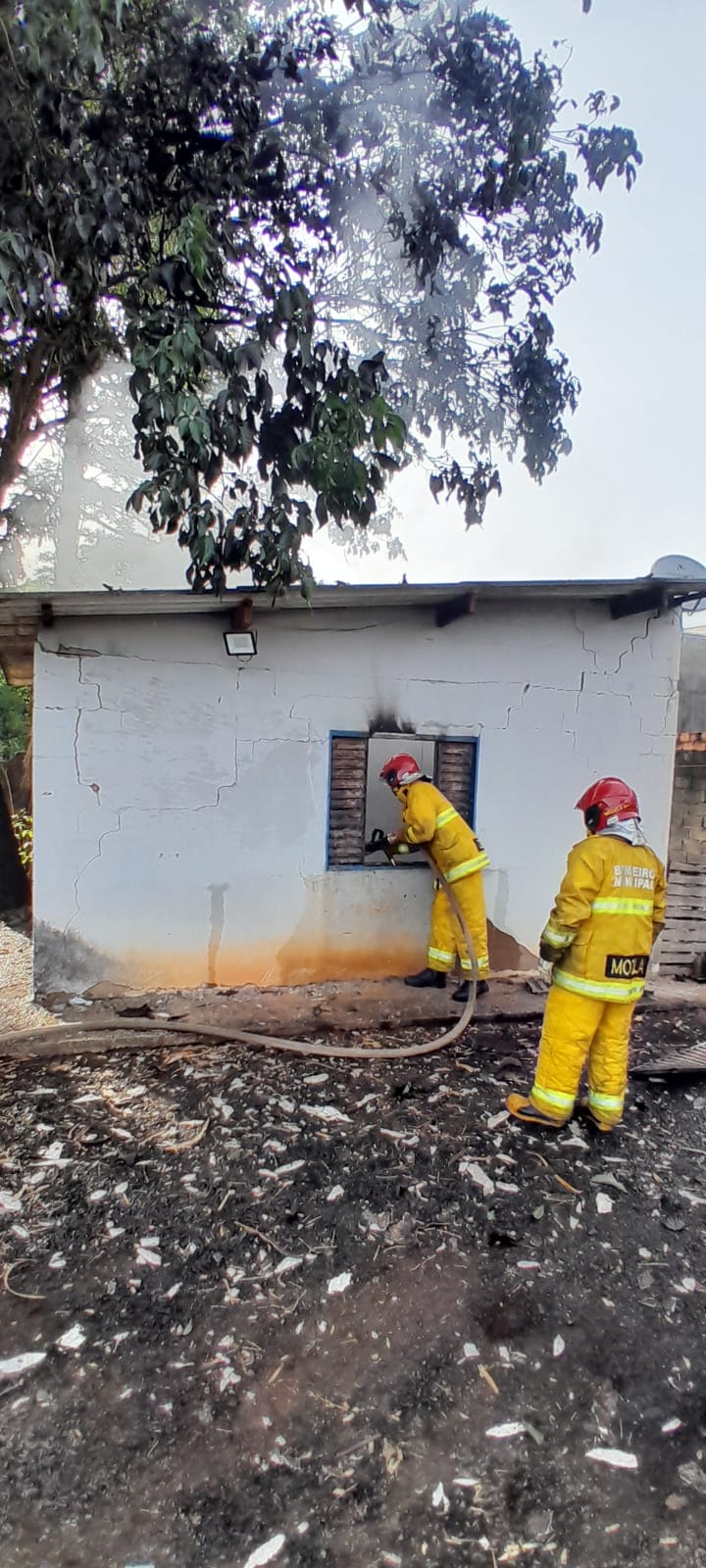 Homem é encontrado carbonizado após incêndio em Mogi Mirim