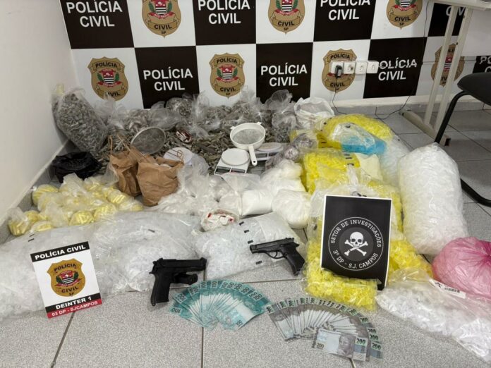 Quatro são presos durante operação contra o tráfico na zona sul de São José