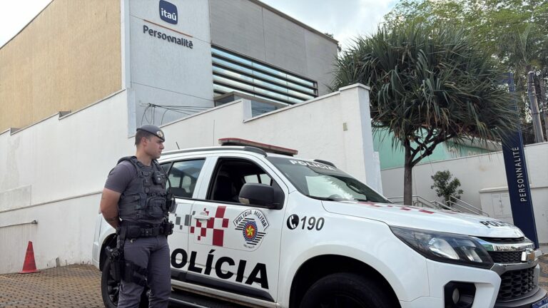 Homem é preso após tentativa de roubo a banco em Barão Geraldo