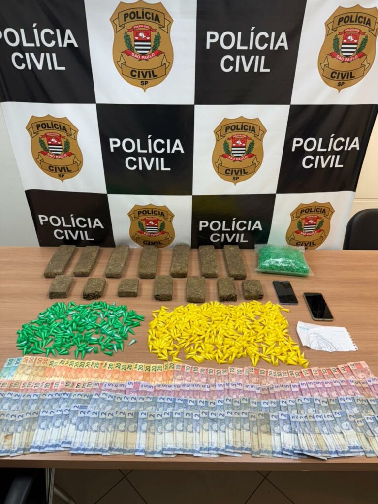 Enfermeiro é preso em flagrante por tráfico de drogas