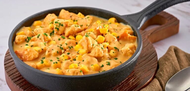 Aprenda a preparar uma deliciosa receita de frango Cremoso com Alho Poró e Bacon