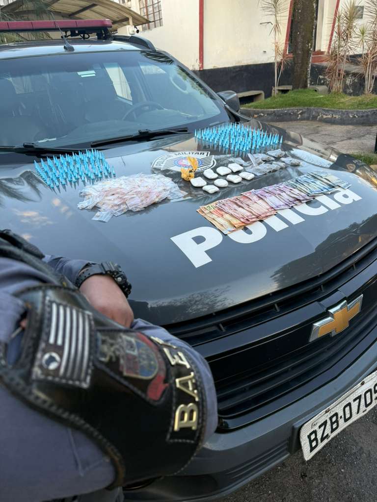 BAEP prende integrante do PCC por tráfico de drogas em Aparecida