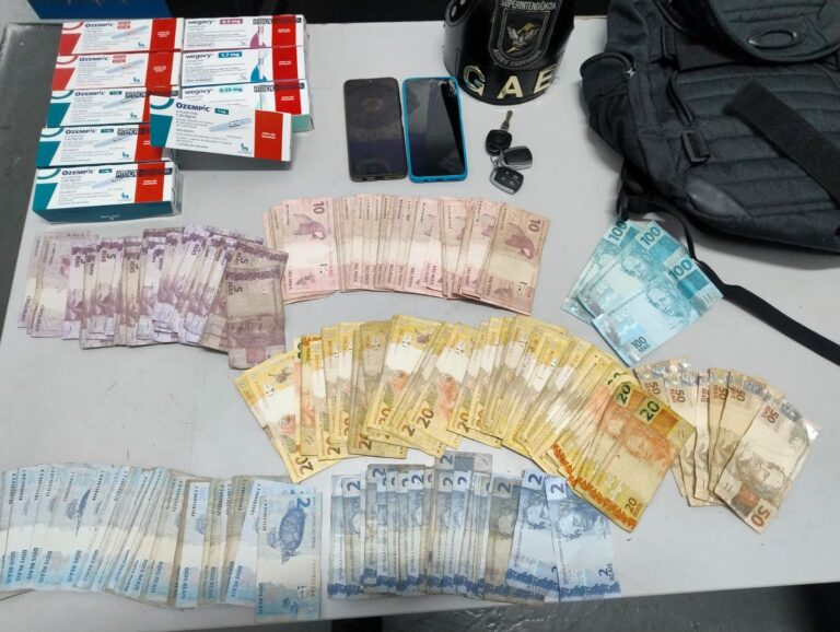 Guarda Municipal prende trio e recupera medicamentos de alto valor roubados de farmácia