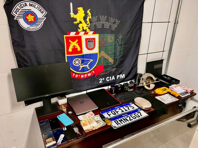 Polícia prende quadrilha especializada em roubos a residências em Santa Bárbara d'Oeste