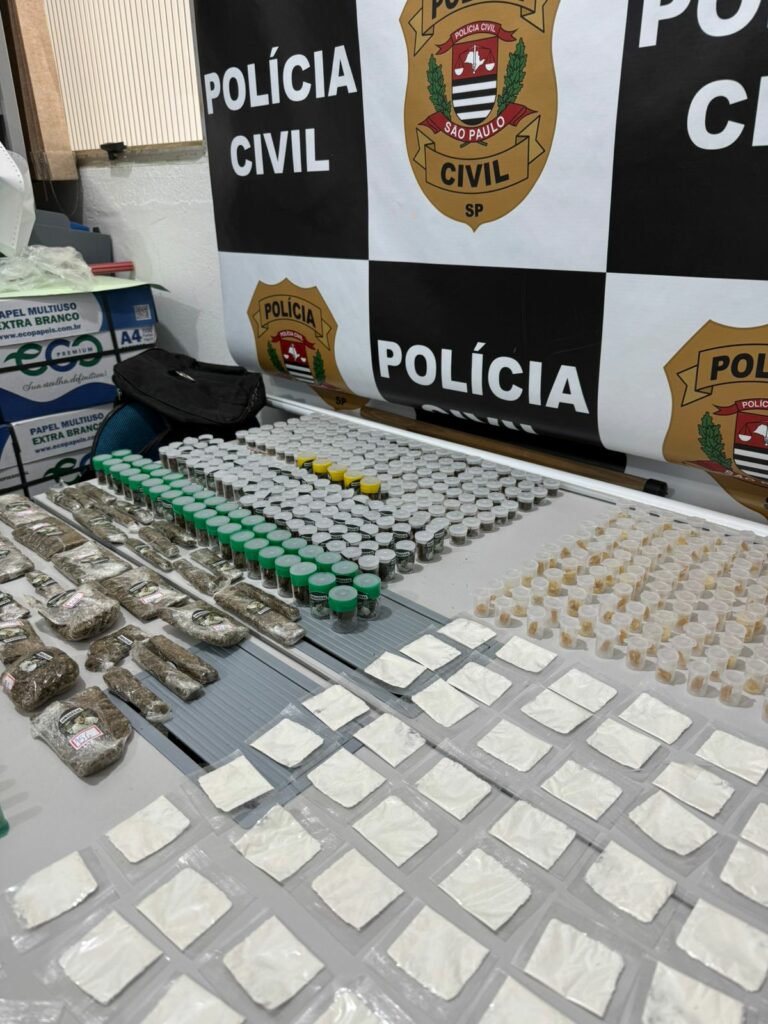 Polícia Civil desarticula organização criminosa e prende líder do tráfico durante operação na região