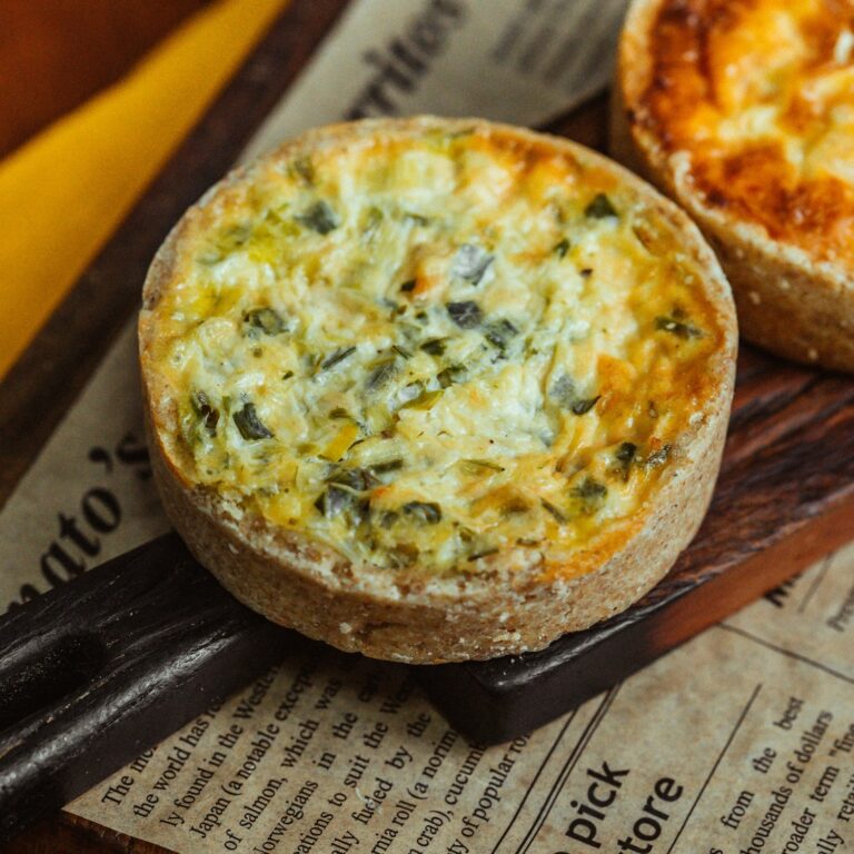 Confira o modo de preparo de uma deliciosa Quiche de Alho Poró com Cream Cheese