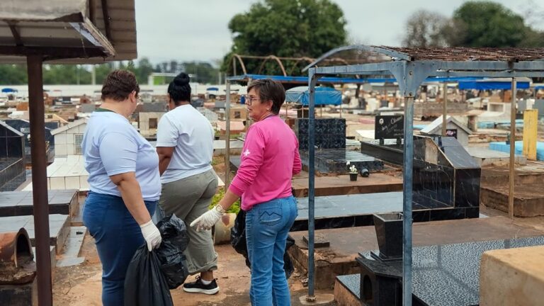 Dia de Finados: Secretaria de Saúde intensifica vistoria preventiva contra dengue em dois cemitérios de Araçatuba