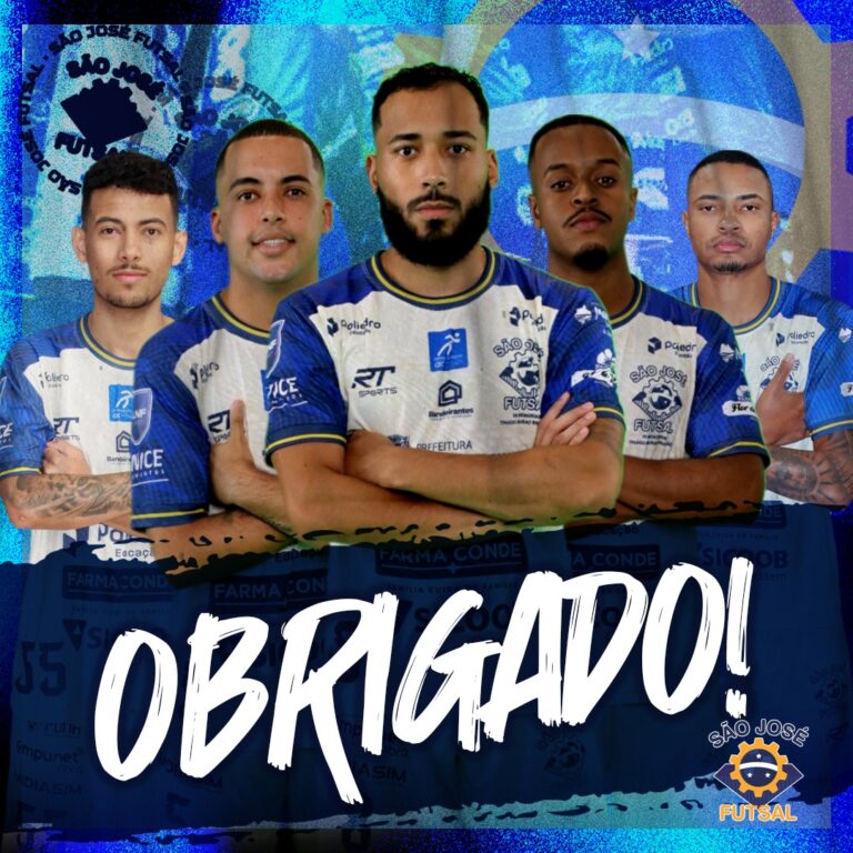 São José Futsal se despede de cinco atletas do elenco