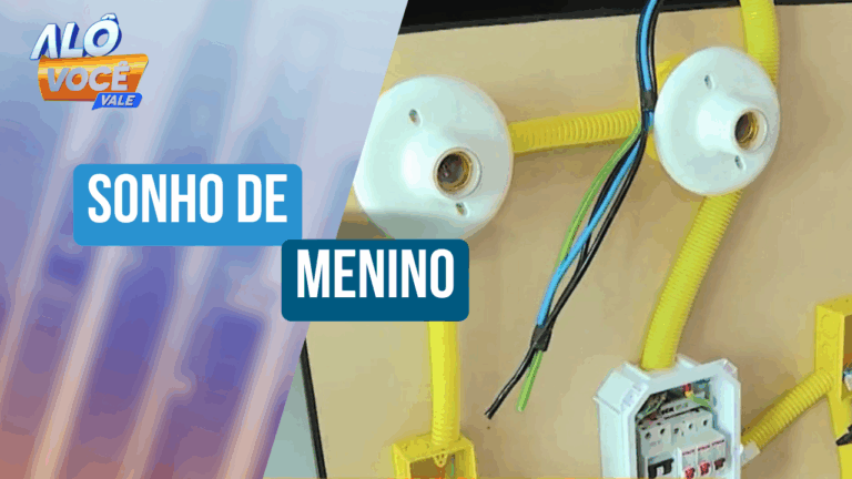 Menino de 11 anos realiza sonho de viver um dia como eletricista no Vale do Paraíba