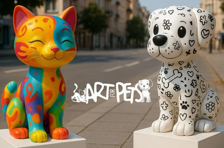Exposição de esculturas de cães e gatos vai ocupar a cidade de São Paulo em prol da causa animal