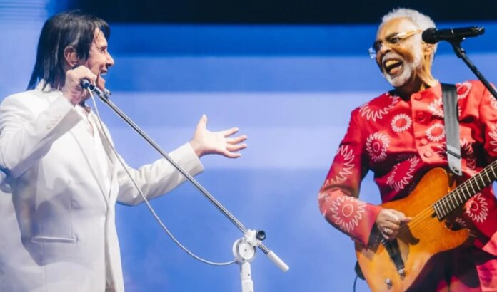 Gilberto Gil canta com Roberto Carlos e faz homenagem a Preta Gil em último show em SP