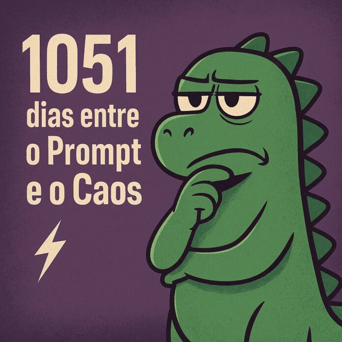 Mauricio Mansur: “1051 dias entre o Prompt e o Caos”