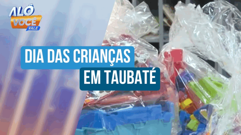 Campanha do Dia das Crianças mobiliza doações de brinquedos em Taubaté