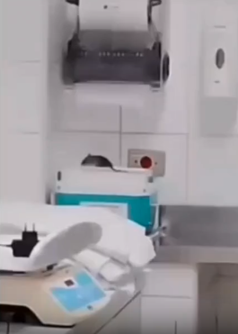 Perigo: Rato é visto em sala de maternidade em hospital no litoral