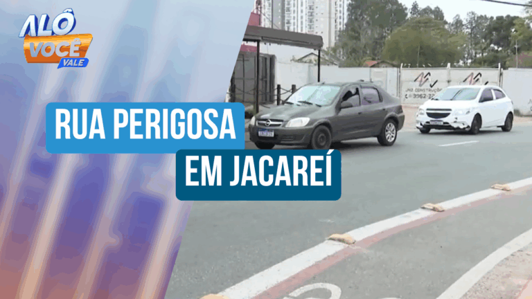 Moradores cobram melhorias após série de acidentes em rua de Jacareí
