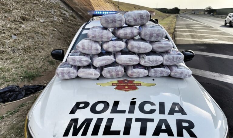 Mulher é presa com 22 kg de skunk em Araçatuba