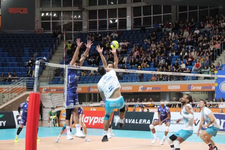 São José perde para Campinas e precisa vencer segundo jogo para seguir sonhando com a final do Paulista de Vôlei
