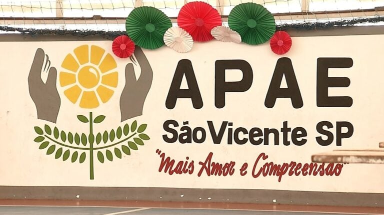 APAE São Vicente lança campanha de doações para dar continuidade aos atendimentos