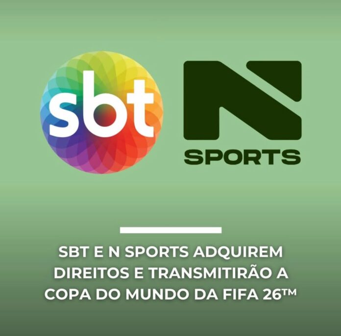 SBT e N Sports vão transmitir a Copa do Mundo de 2026 com Galvão Bueno e Tiago Leifert SBT e N Sports vão transmitir a Copa do Mundo de 2026 com Galvão Bueno e Tiago Leifert