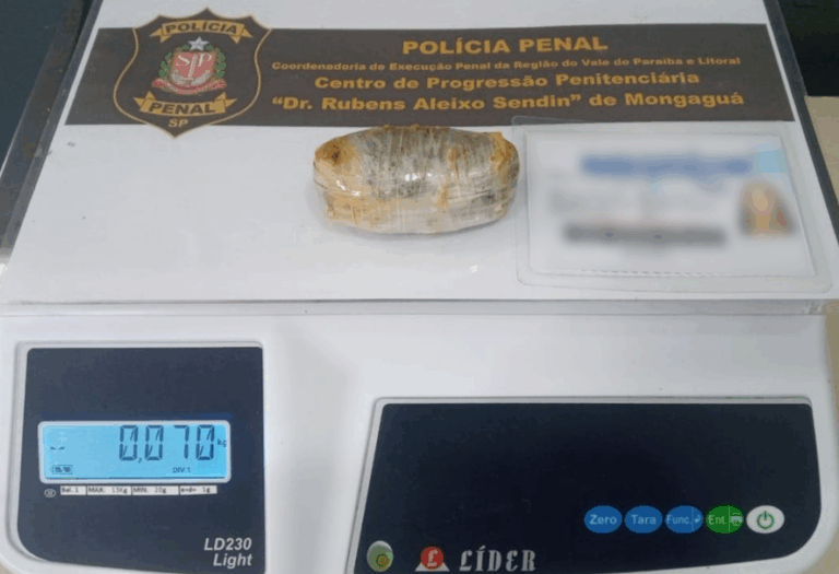 Visitante de preso é detida com maconha em Mongaguá
