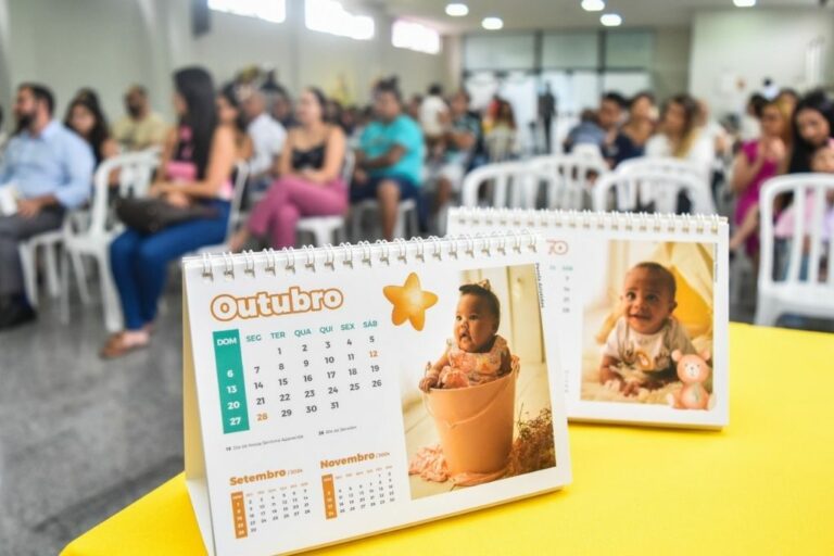 Fundo Social divulga vencedores do “Calendário do Bebê 2026”, confira